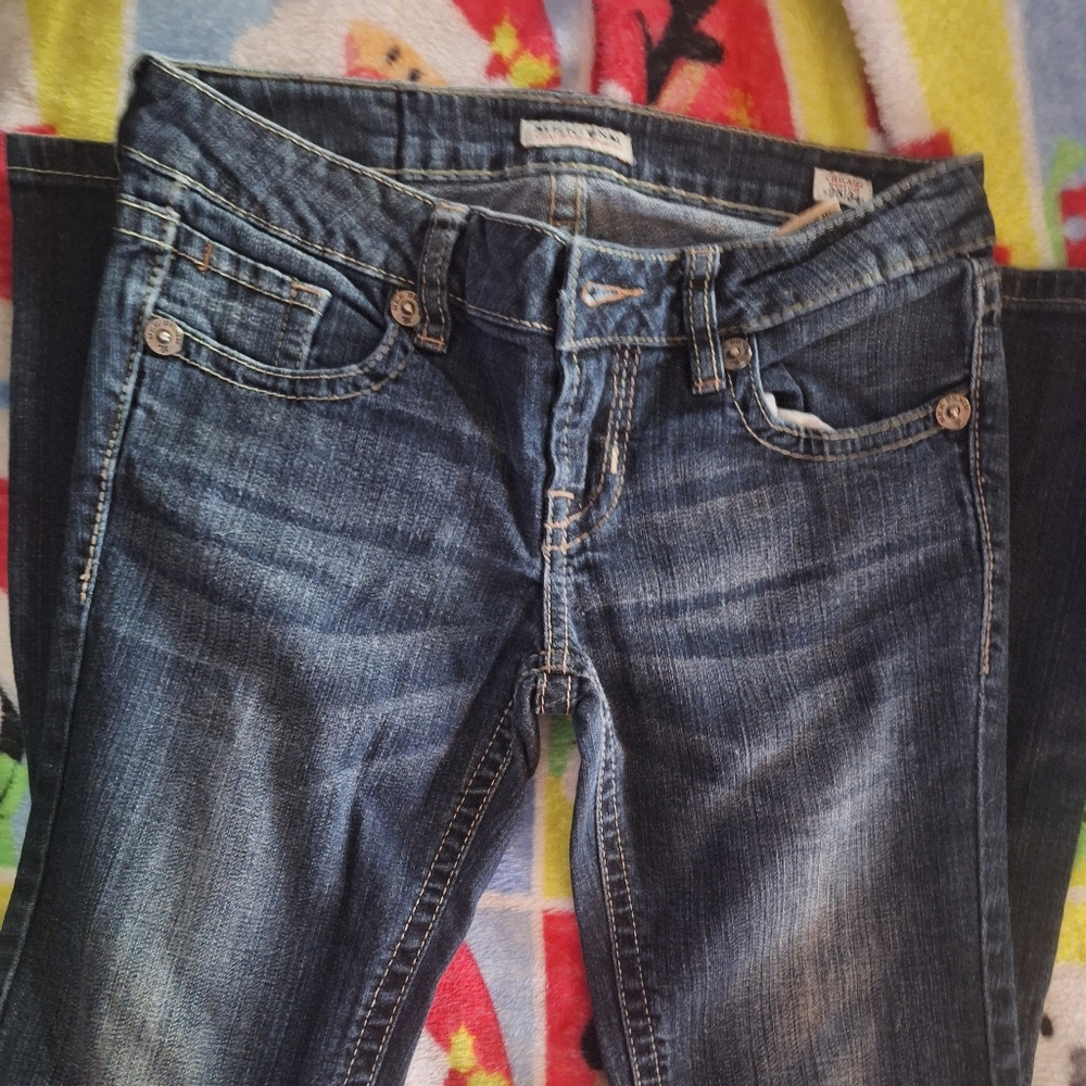 MEK Boot Cut Jeans, Size25 w/34in inseam.